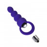 Анальная втулка ToDo by Toyfa Twisty, силикон, фиолетовая, 14 см, Ø 3,2 см