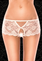 Стринги с доступом белые 2711-1-50-52