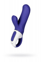 Нереалистичный вибратор Satisfyer Vibes Magic Bunny, силикон, фиолетовый, 17,7 см.