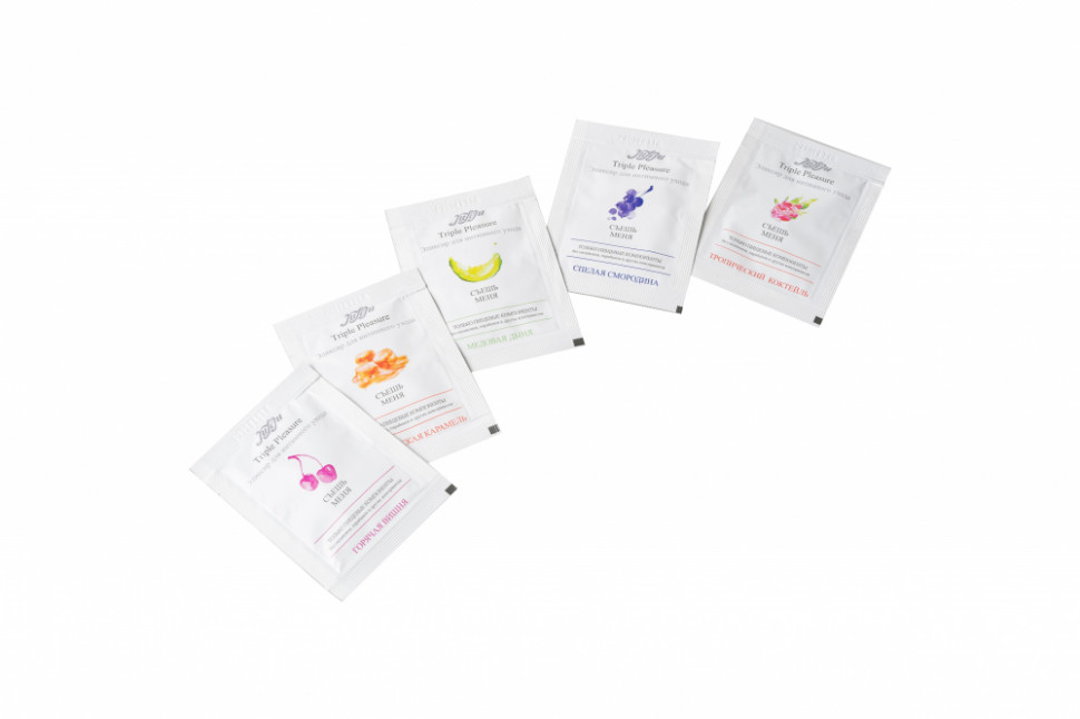 Эликсир для Интимного Ухода "Triple Pleasure" Спелая Смородина Саше 3 гр 24326JULEJU