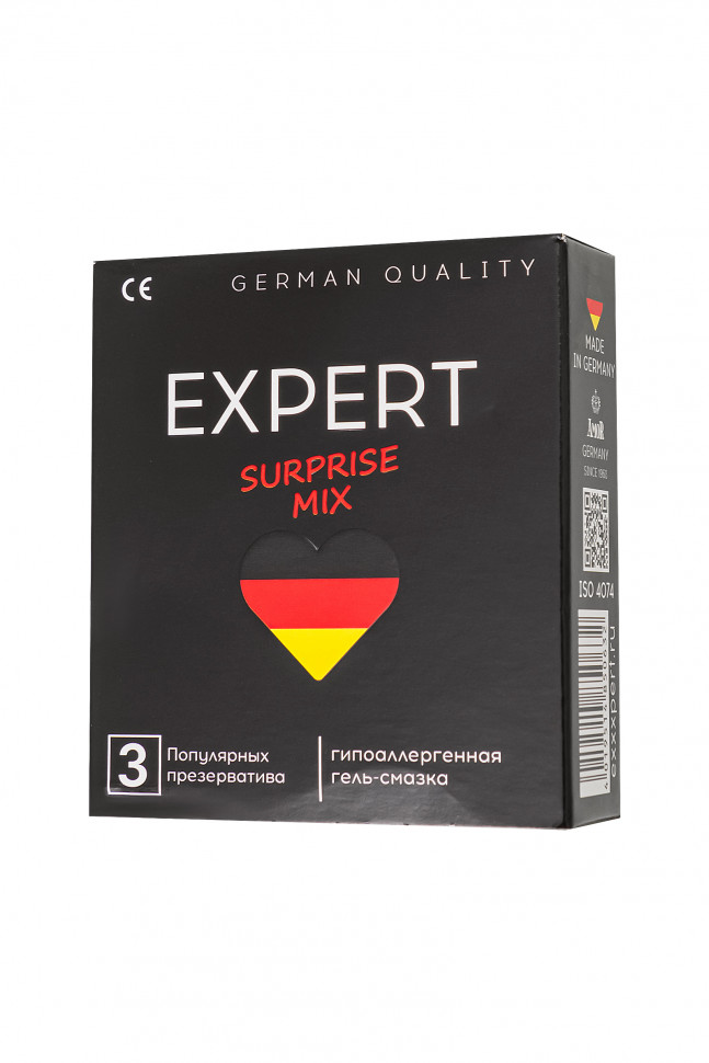 Презервативы EXPERT Surprise Mix Germany 3 шт. (Микс)