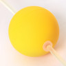 Вагинальные шарики Sexus Funny Five, ABS пластик, Желтый, Ø 3 см