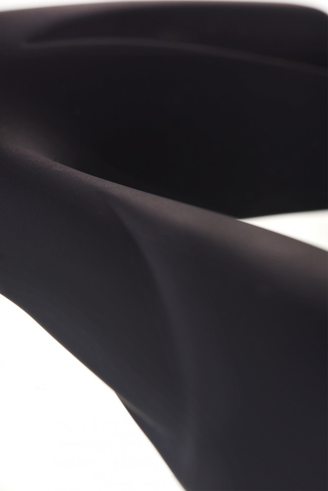 Стимулятор простаты Erotist First, силикон, чёрный, 14,4 см