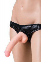 Страпон на креплении LoveToy WOMAN - CUBA с 2 насадками, neoskin