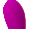 Вибратор с клиторальным стимулятором Штучки-дрючки  , Силикон, Розовый, 20,4 см