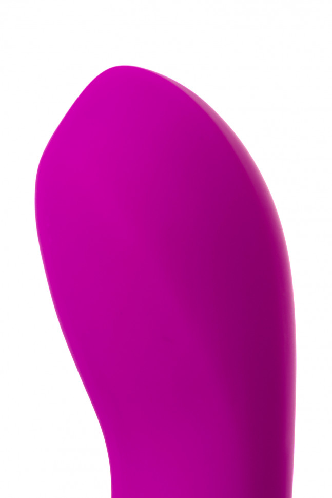 Вибратор с клиторальным стимулятором Штучки-дрючки  , Силикон, Розовый, 20,4 см