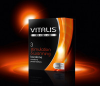 Презервативы VITALIS premium №3 Stimulation &amp; warming 4348VP