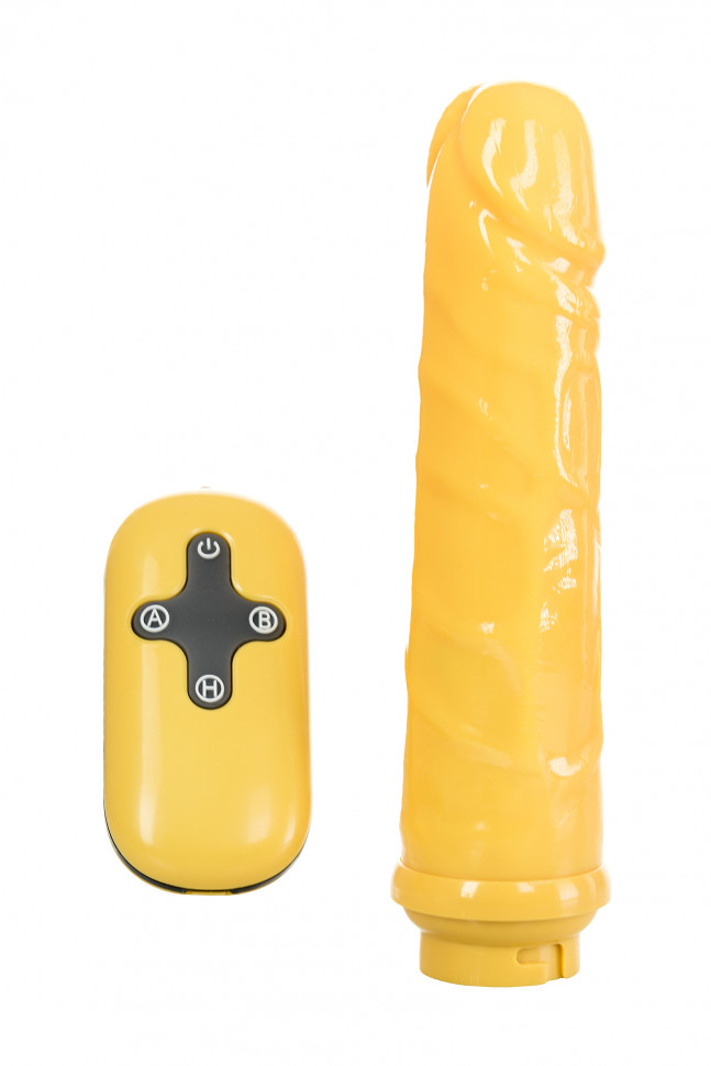 Секс-машина F*ckBag, MotorLovers, ABS, желтый, 36 см