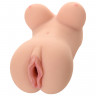 Мастурбатор реалистичный KOKOS Clara, TPR, телесный, 17.5 см
