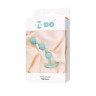 Анальная втулка ToDo by Toyfa Triplex, силикон, мятная, 15 см, Ø 2,5 см