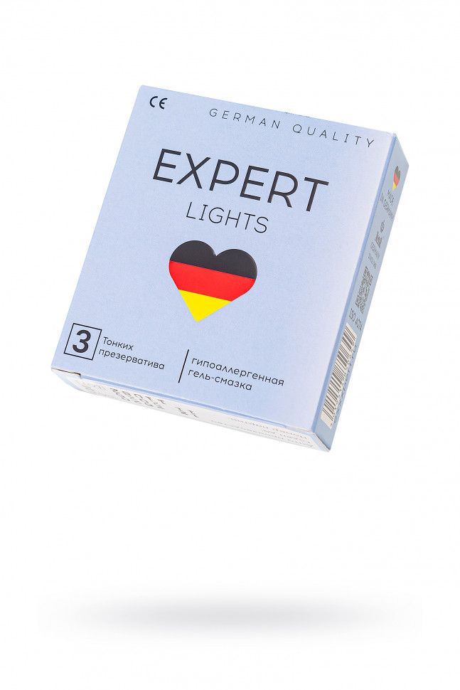 Презервативы EXPERT Lights Germany 3 шт. (ультратонкие)