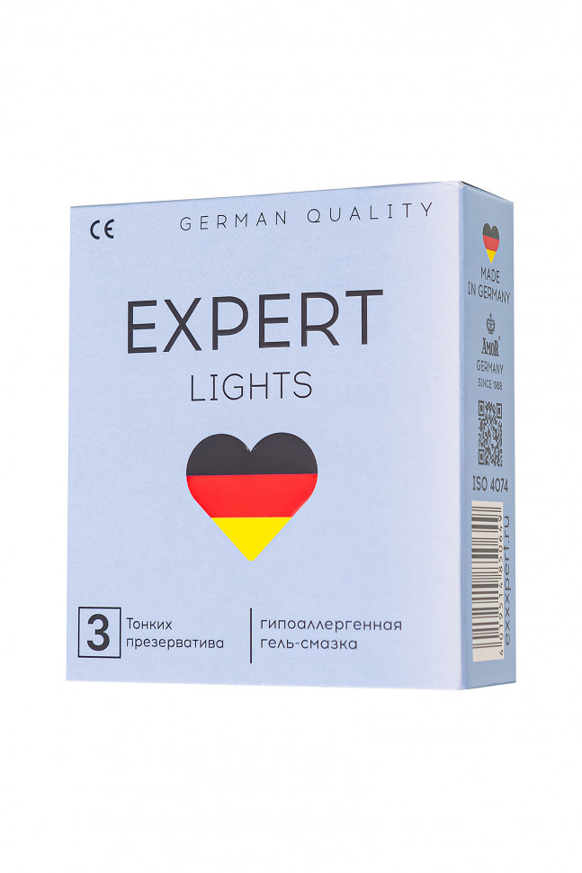 Презервативы EXPERT Lights Germany 3 шт. (ультратонкие)