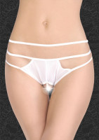 Стринги с бусинами белые 2831-1-42-44