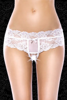 Стринги с доступом белые 2710-1-54-56