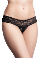 Трусы Eromantica, Juno, с доступом, черные, 42-44