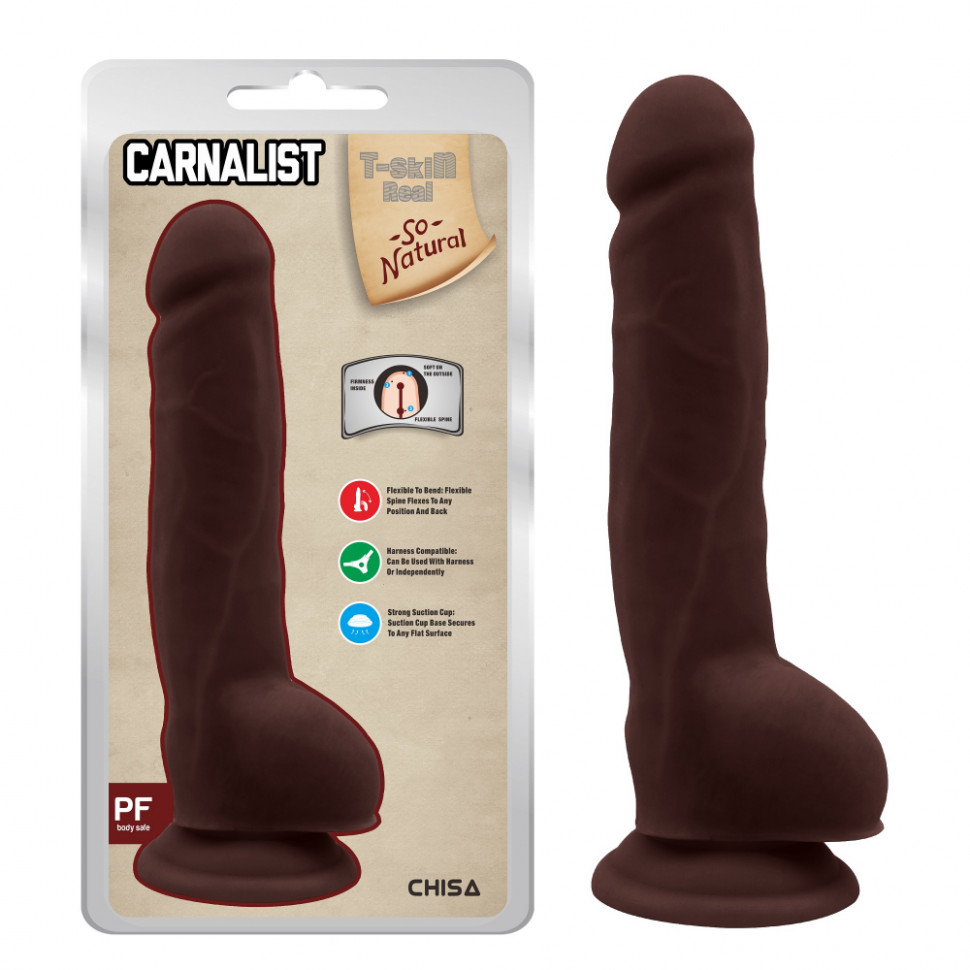 Фаллоимитатор Carnal Pleasure Brown CN-711738214