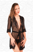 Халатик черного цвета 2650-42-44