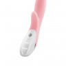 Вибратор Mystim Danny Divido силиконовый, розовый, 27 см