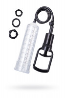 Помпа для пениса TOYFA A-Toys,TPE, Прозрачный, 23,5 см