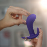 Анальный стимулятор Fun  Factory BOOTIE MEDIUM, силиконовый,фиолетовый, 9,3 см