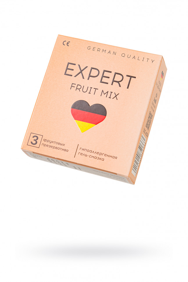 Презервативы EXPERT Fruit Mix Germany 3 шт. (фруктовые ароматизированные)