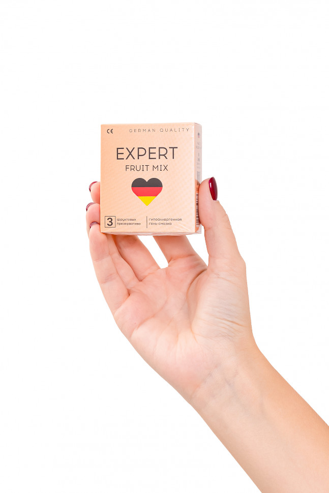 Презервативы EXPERT Fruit Mix Germany 3 шт. (фруктовые ароматизированные)