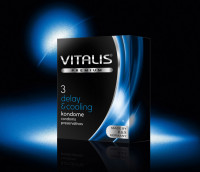 Презервативы VITALIS premium №3 delay&amp; cooling 40126VP