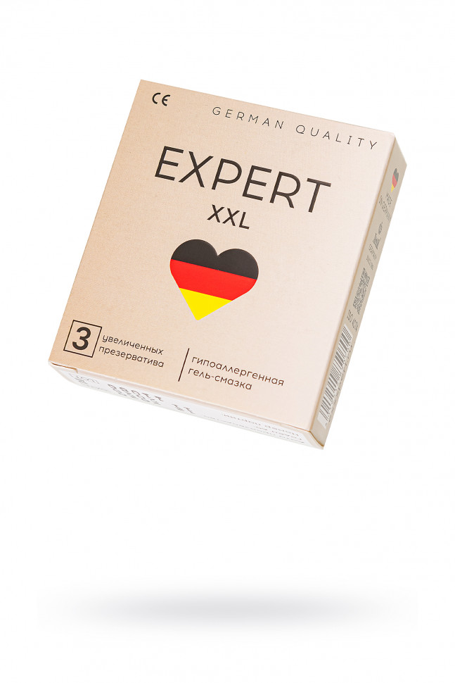 Презервативы EXPERT XXL Germany 3 шт. (увеличенного размера)