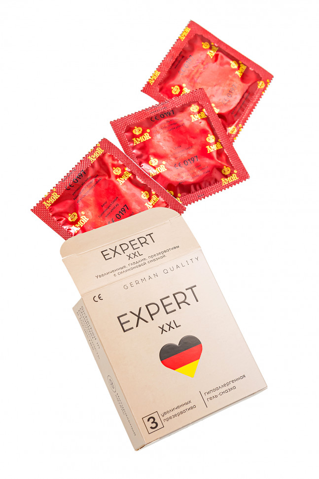 Презервативы EXPERT XXL Germany 3 шт. (увеличенного размера)