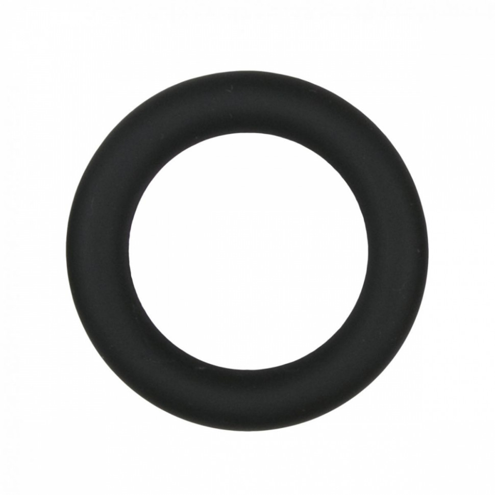 Эрекционное кольцо Easytoys Silicone Cock Ring Black medium ET085BLK-M