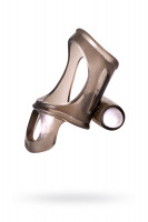 Эрекционное кольцо на пенис TOYFA XLover  , Термопластичный эластомер (TPE), чёрный, 7 см