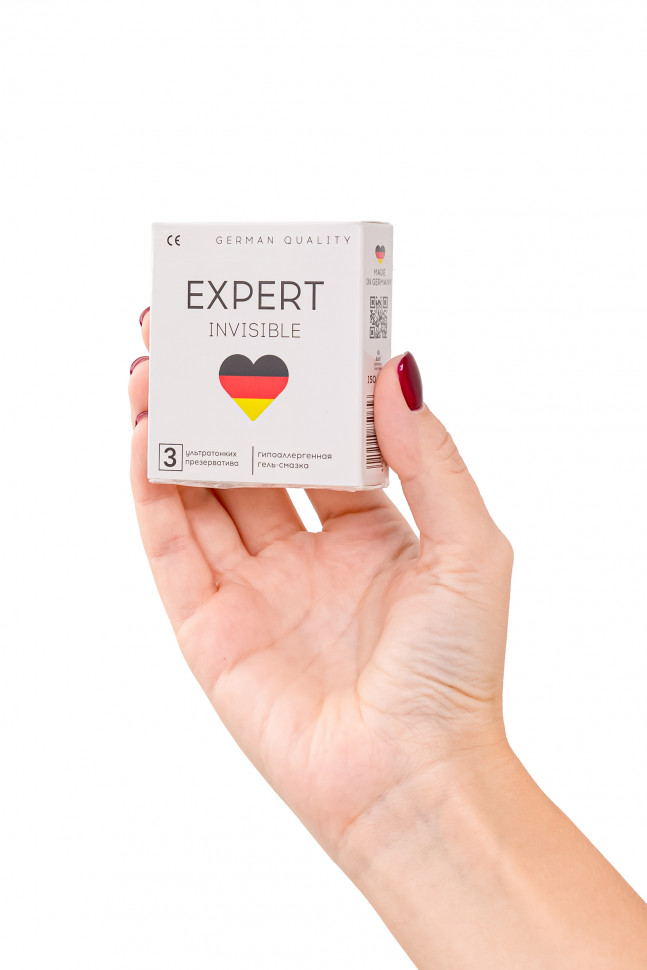 Презервативы EXPERT Invisible Germany 3 шт. (ультратонкие)