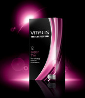 Презервативы VITALIS premium №12 Super thin 4311VP