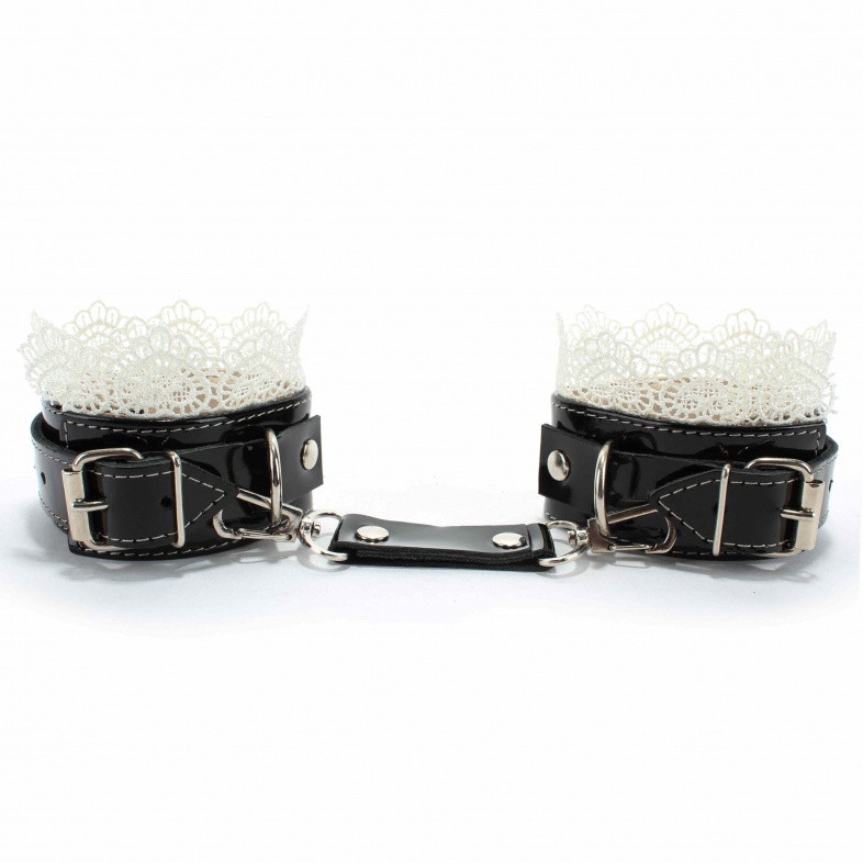 Изысканные наручники с кружевом BDSM Light 810006ars