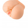 Мастурбатор реалистичный TOYFA Juicy Pussy Chantal с вибрацией, вагина и анус, TPR, телесный, 14,5 с