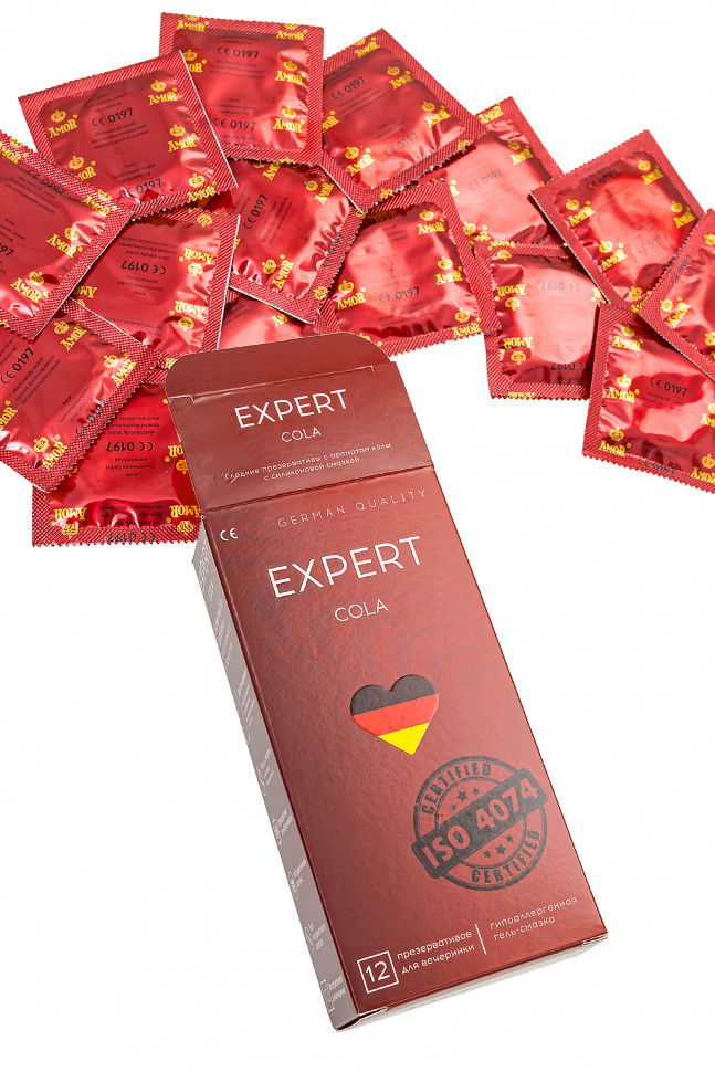 Презервативы EXPERT Cola Germany 12шт. (аромат Колы)