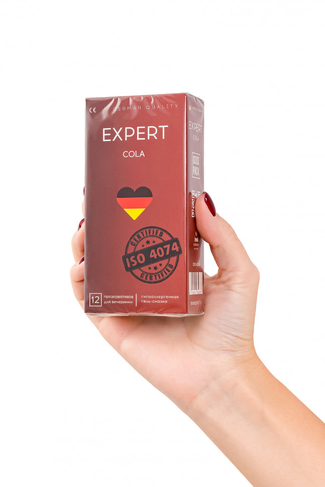 Презервативы EXPERT Cola Germany 12шт. (аромат Колы)