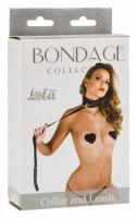 Ошейник Bondage Collection Collar and Leash One Size 1057-01Lola