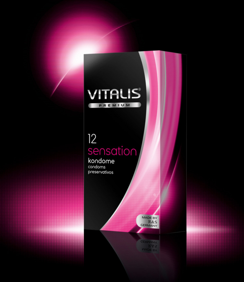 Презервативы VITALIS premium №12 Sensation 4892VP