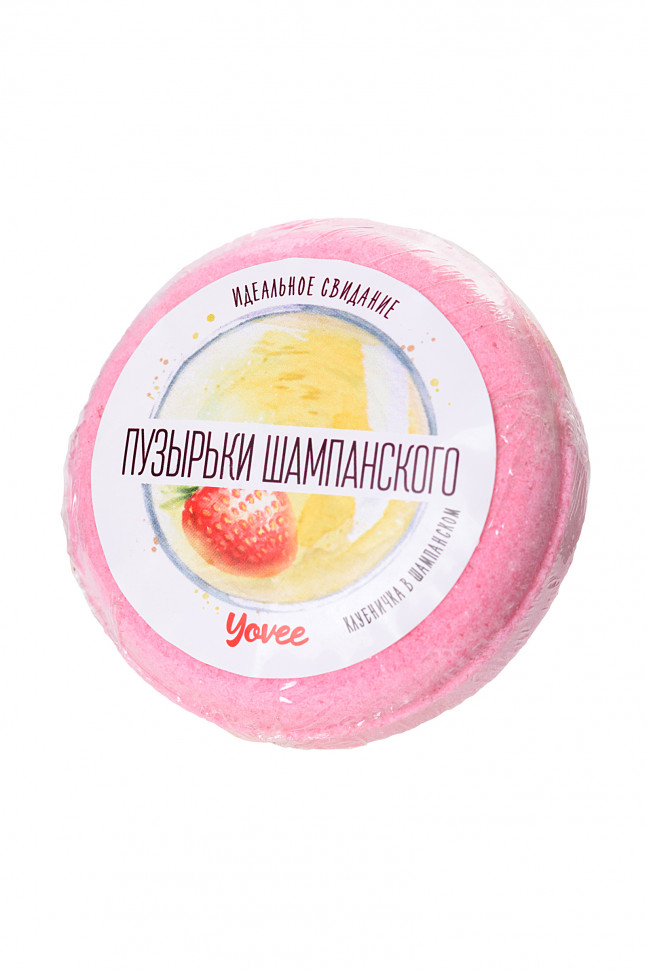 Бомбочка для ванны Yovee by Toyfa «Дынька в пене», с ароматом сочной дыни, 70 г
