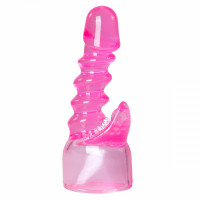 Насадка на Вибромассажер Easytoys Spiral Wand Pink ET023PINK