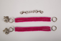 Наножники жемчужные красные 47500-1-MM