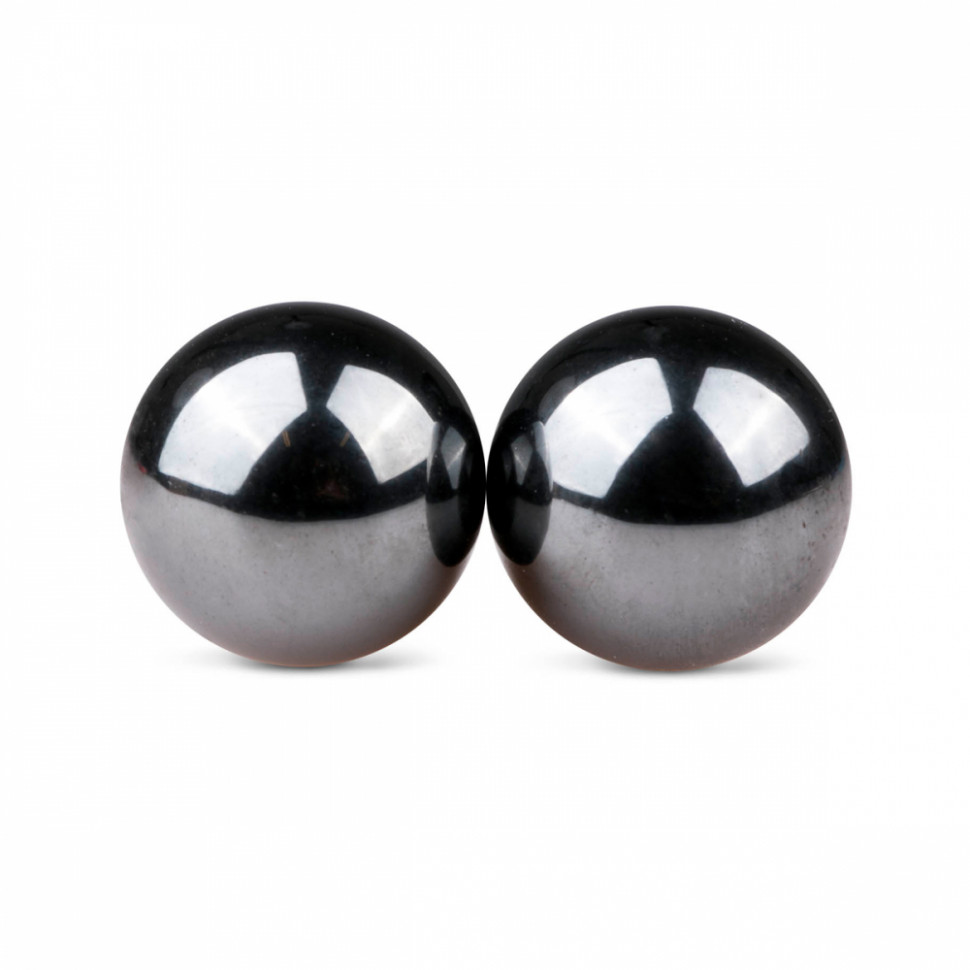 Вагинальные Шарики Easytoys Magnetic balls 25 mm ET077SIL