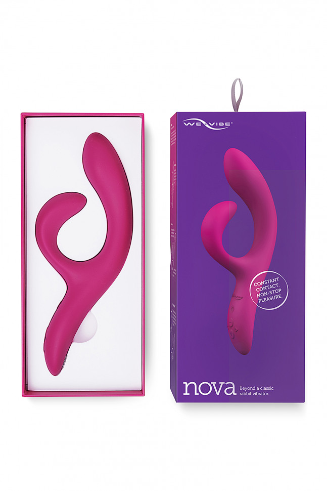 Вибратор WE-VIBE Nova 2, розовый, 21,7 см