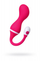 Виброшарики с подогревом JOS VIKI, силикон, розовый, 23 см