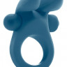 Виброкольцо Bunny Cockring Blue SH-MJU009BLU