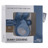 Виброкольцо Bunny Cockring Blue SH-MJU009BLU