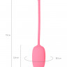 Тренажёр Кегеля Magic Motion COACH, силикон,розовый, 19 см