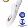 Вибратор Satisfyer Pro G-Spot Rabbit, с вакуум-волновым стимулятором, силикон, белый, 22 см.