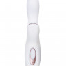 Вибратор Satisfyer Pro G-Spot Rabbit, с вакуум-волновым стимулятором, силикон, белый, 22 см.